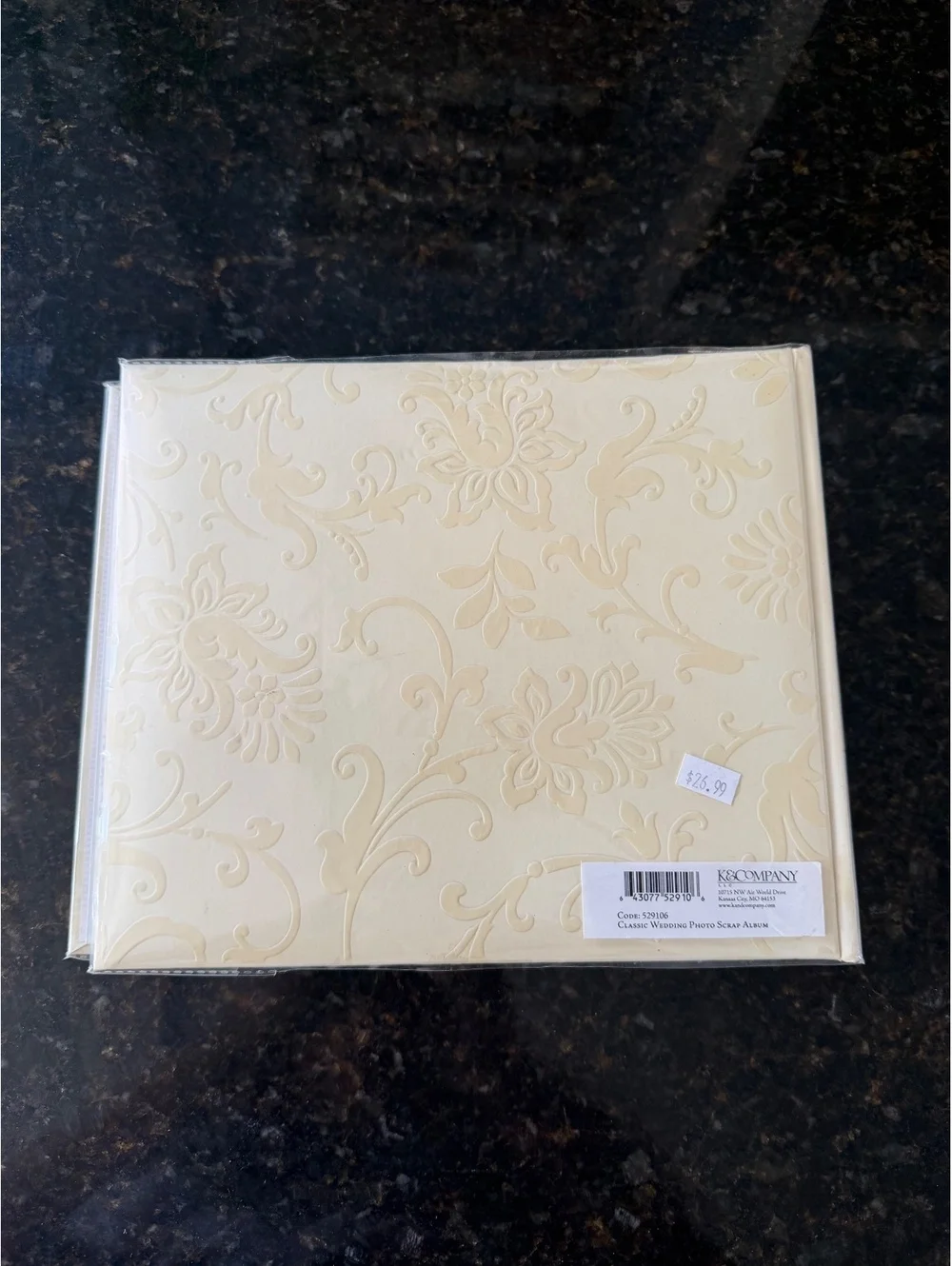 Photo Scrap Album Scrapbook Butter Yellow